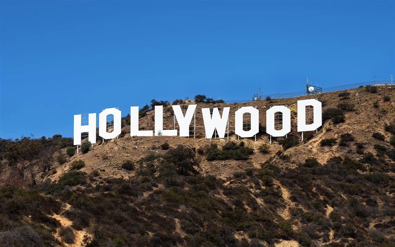 Blick auf Los Angeles, USA