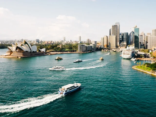 Blick auf Sydney, Australien